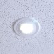GetAway תאורת חירום שקוע בצורת כפתור לתקרה אקוסטית